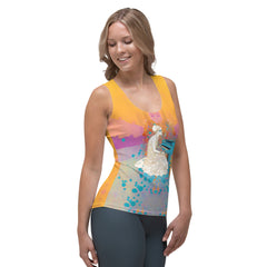 Marigold Magic Women's Tank Top - Summer Fashion Essential