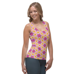 Model wearing Cosmic Dreams Women's Tank Top