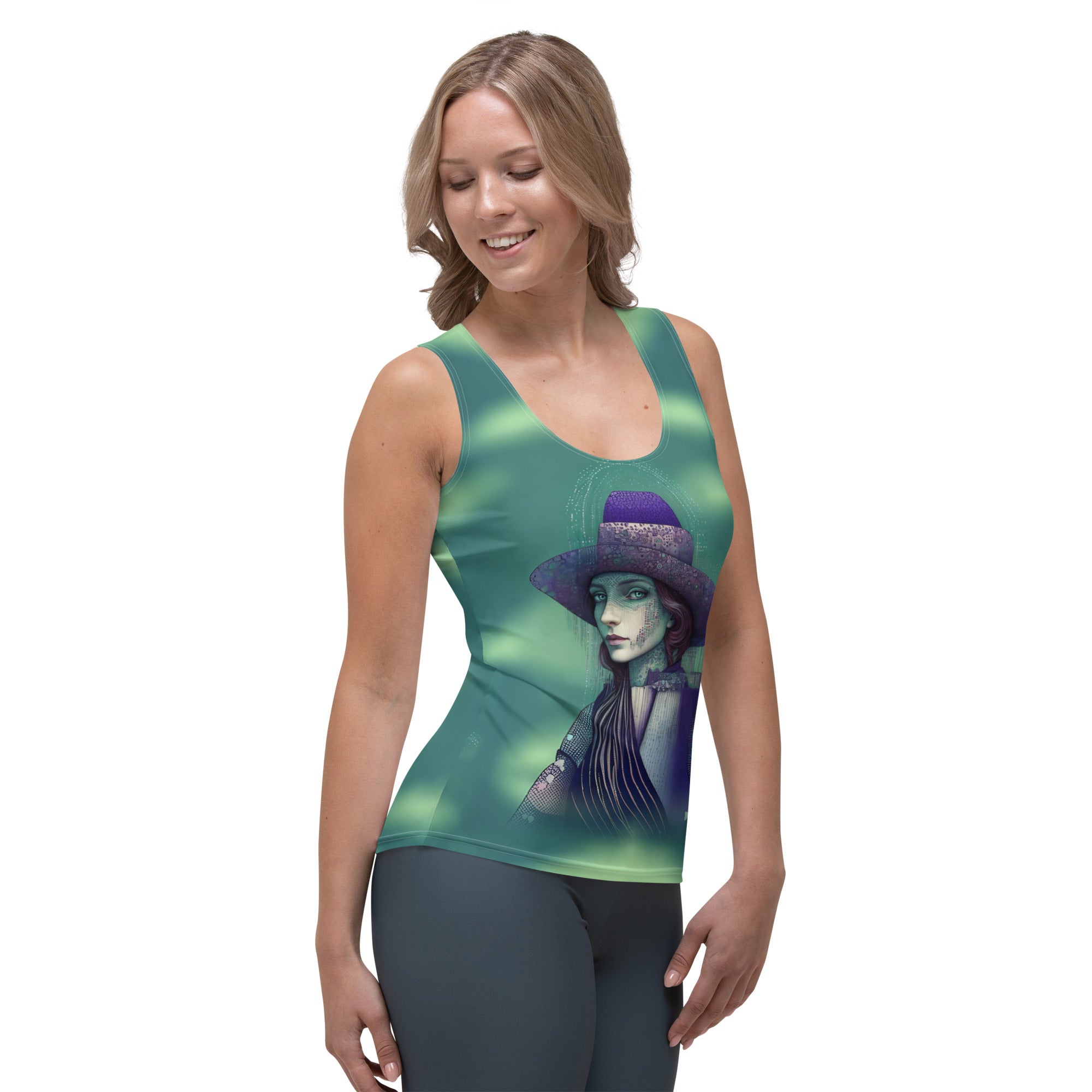 Fashion-forward Modern Artistry tank top for everyday wear.