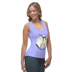 Back view of the Pure Harmony Women's Tank Top showcasing its design.

