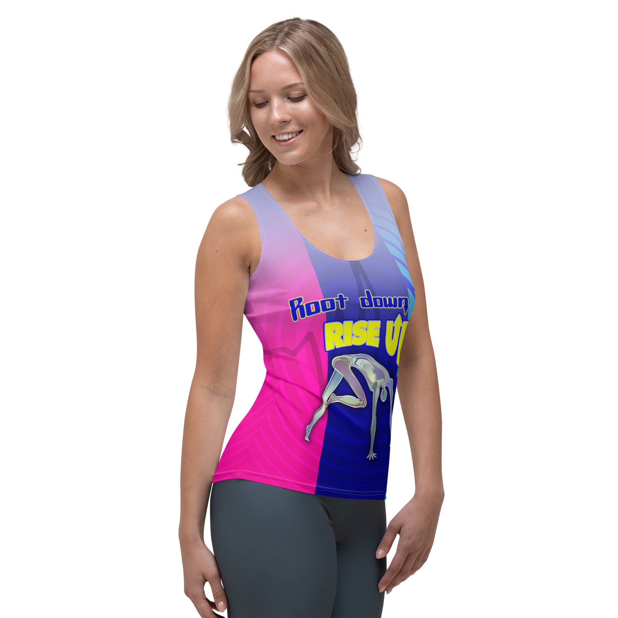 Chakra Alignment Women's Tank Top front view.