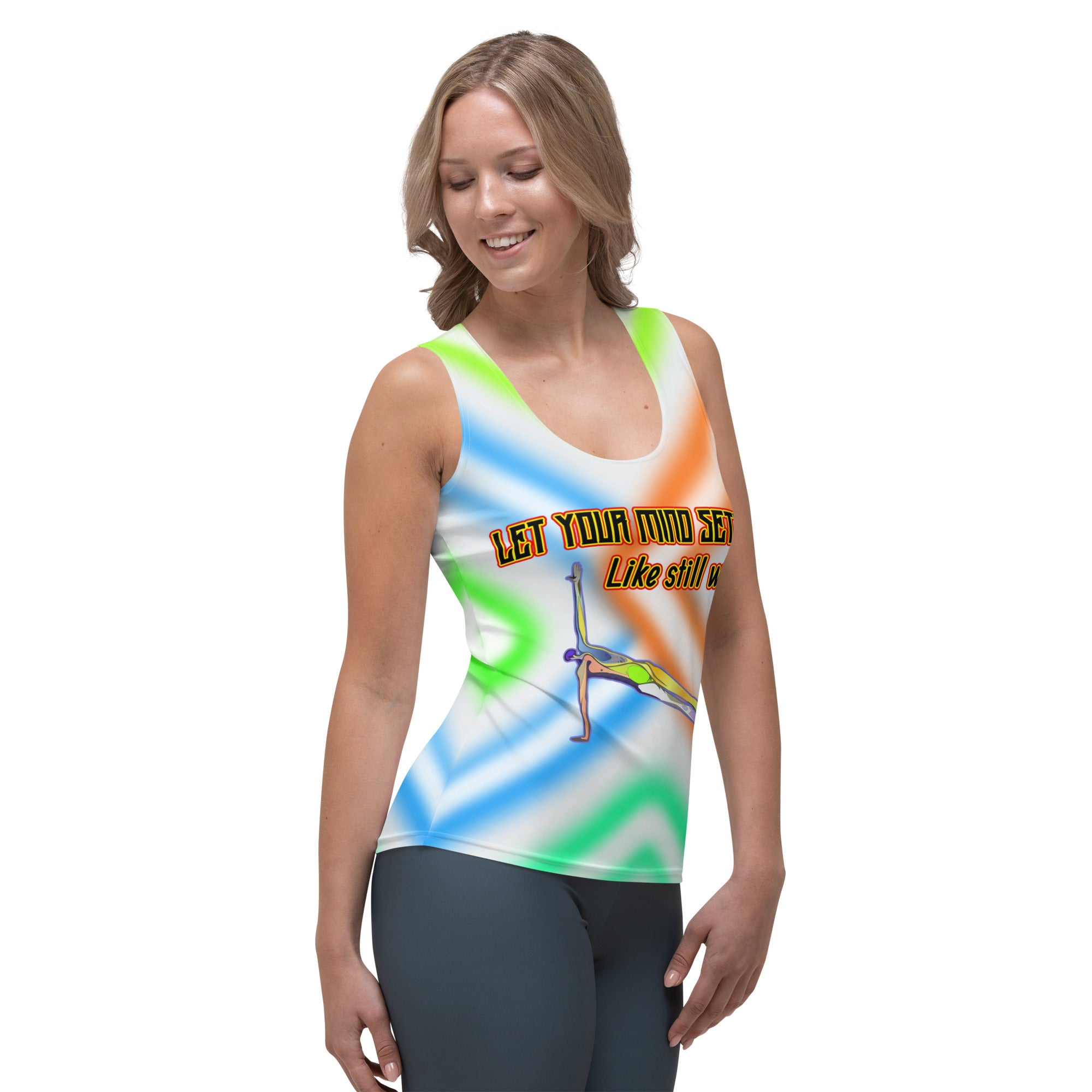 Inner Glow Women's Tank Top front view.