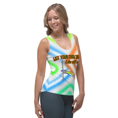 Inner Glow Women's Tank Top front view.