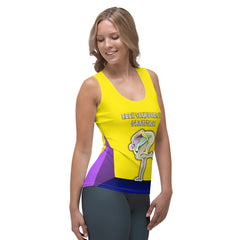 Sanskrit Calm Women's Tank Top front view.