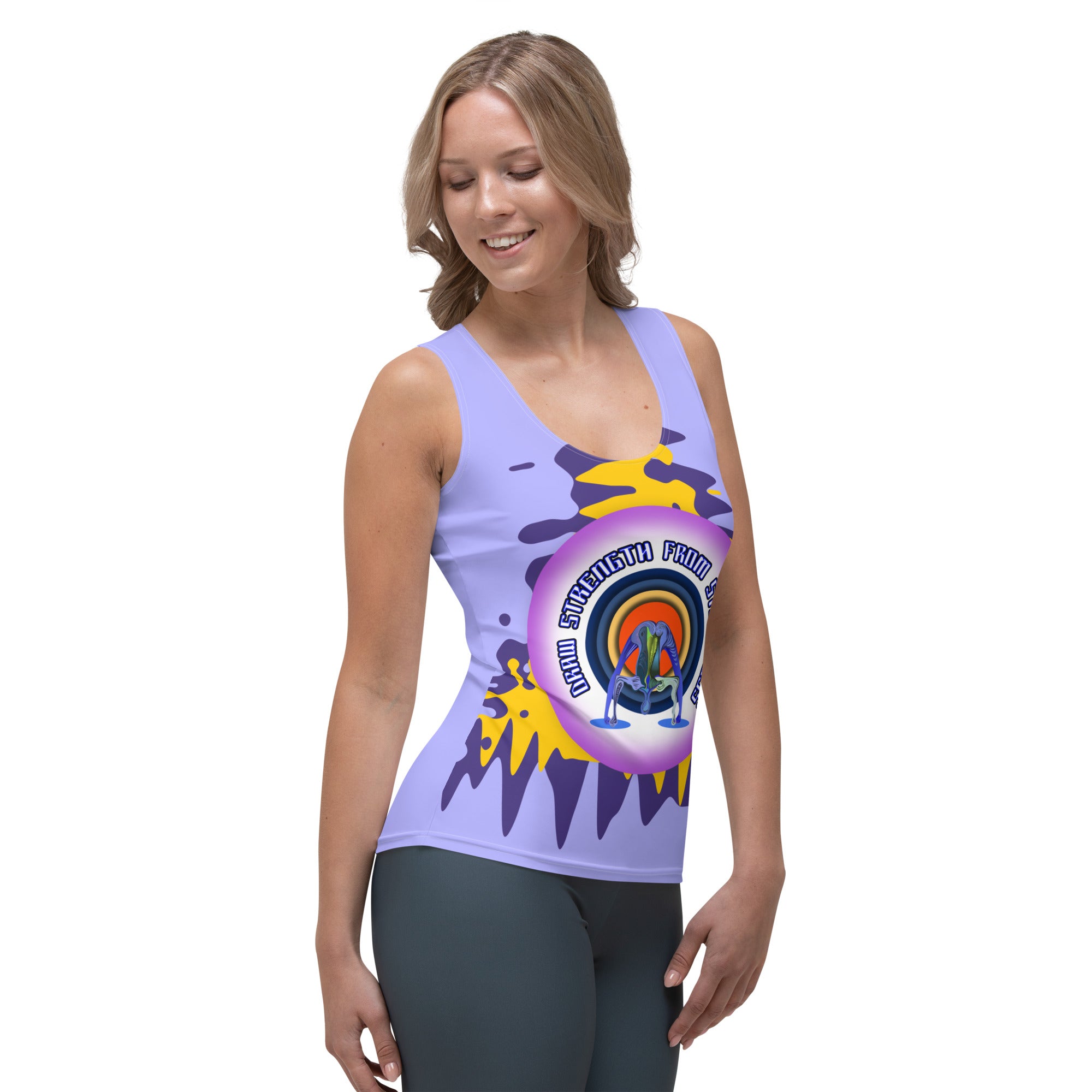 Nirvana Nectar Women's Tank Top front view.