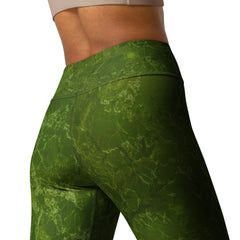 Green Yoga Leggings - Beyond T-shirts