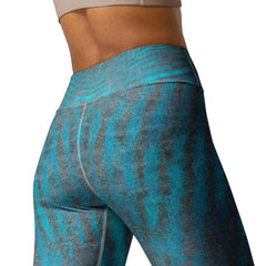 Durable Light Blue Yoga Leggings for lasting comfort and style