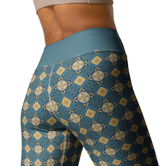 Celestial Galaxy Print Yoga Leggings