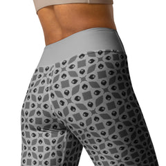 Elegant Polka-Dot Charm Yoga Leggings