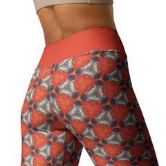 Vibrant Rainbow Spectrum Yoga Pants