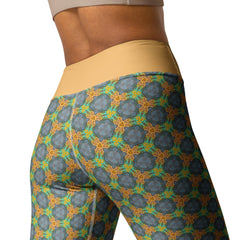 Paisley Pulse Yoga Leggings