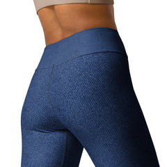 Stonewashed Style Yoga Leggings