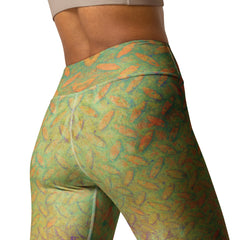 Microfiber Marvel Texture Yoga Leggings