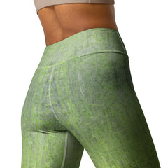 Jacquard Jet Texture Yoga Leggings