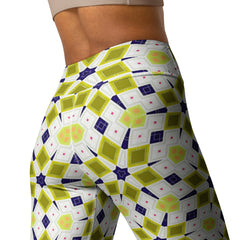 Whimsical Kaleidoscope Yoga Leggings