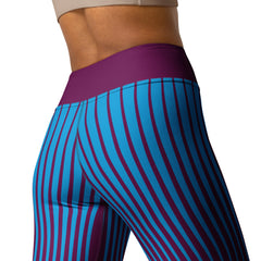 Opal Opulence Yoga Leggings paired with a matching sports bra.