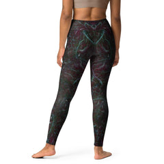 Elegant Roots 4 Yoga Leggings for a stylish practice session