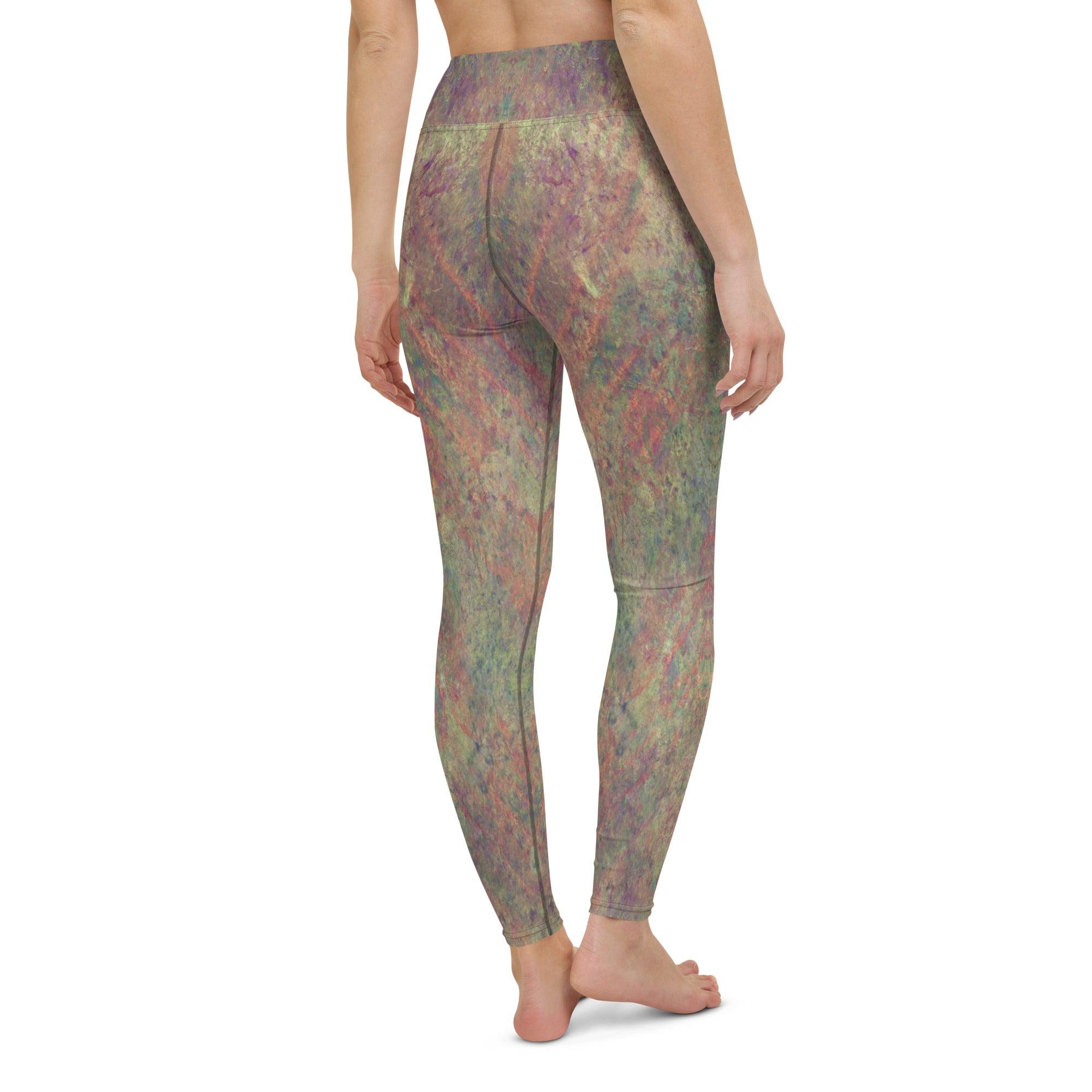 Cactus Oasis Yoga Leggings - Beyond T-shirts