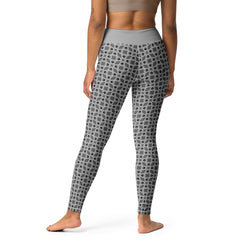 Elegant Polka-Dot Charm Yoga Leggings