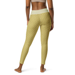 Abstract Aura Yoga Leggings