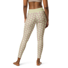 Lustrous Lattice Yoga Leggings