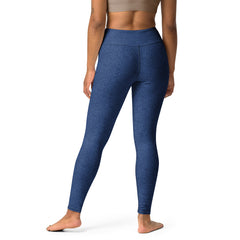 Stonewashed Style Yoga Leggings