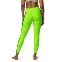 Neon Splash Yoga Legging