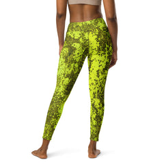 Vintage Woodgrain Yoga Leggings