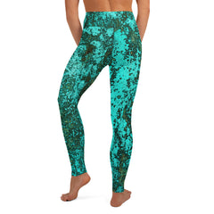Weathered Leather Yoga Leggings