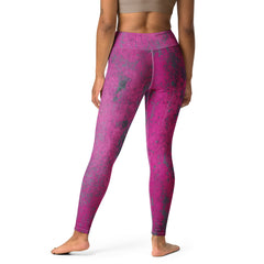 Rustic Patchwork Yoga Leggings