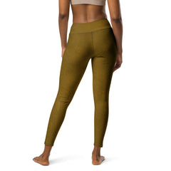 Silver Radiance Yoga Leggings