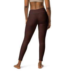 Polished Silver Yoga Leggings