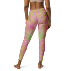 Sateen Sprint Texture Yoga Leggings