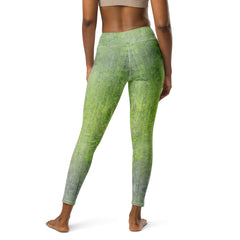 Jacquard Jet Texture Yoga Leggings