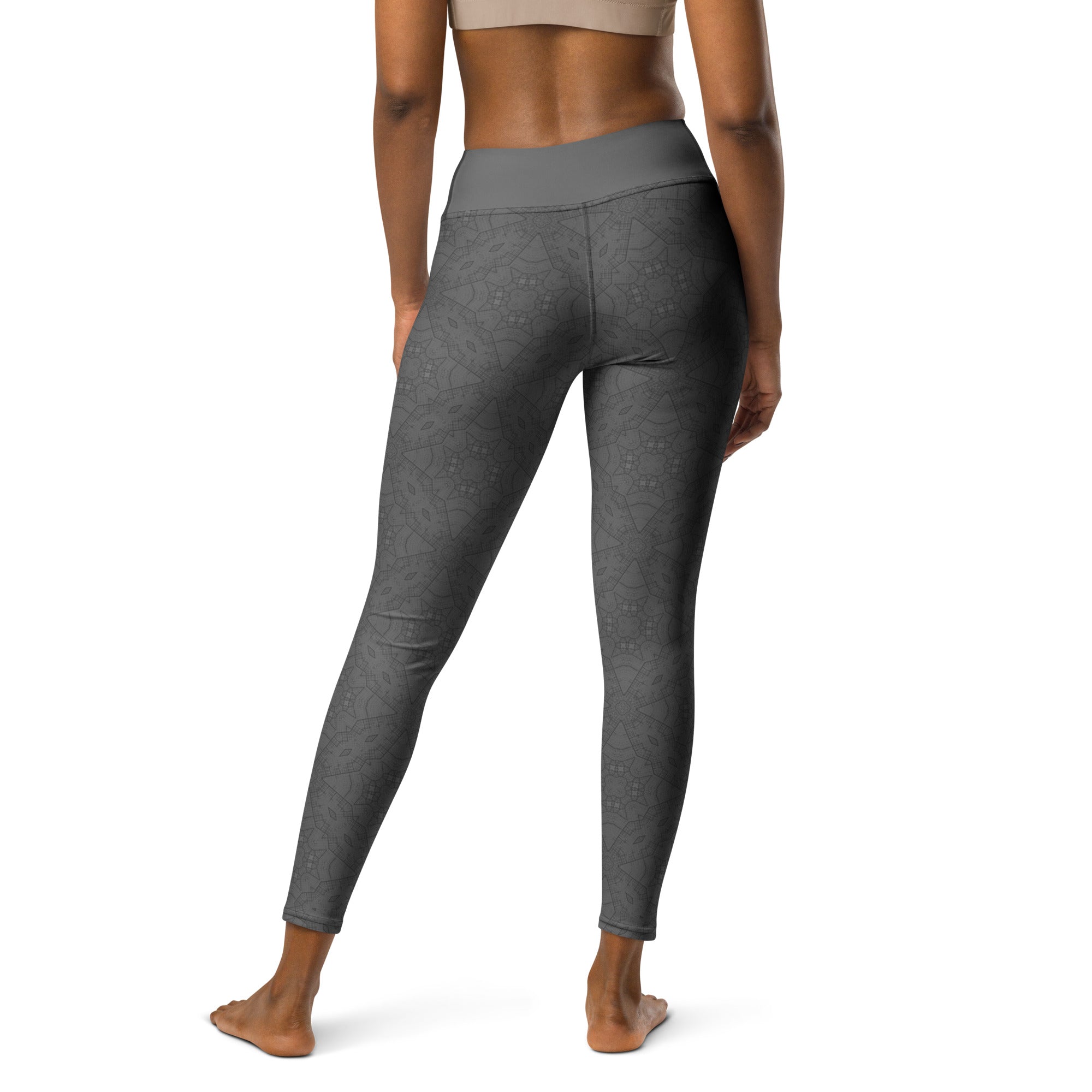 Midnight Garden All-Over Print Yoga Leggings