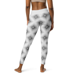 Comfortable tribal tapestry leggings for yoga and fitness.