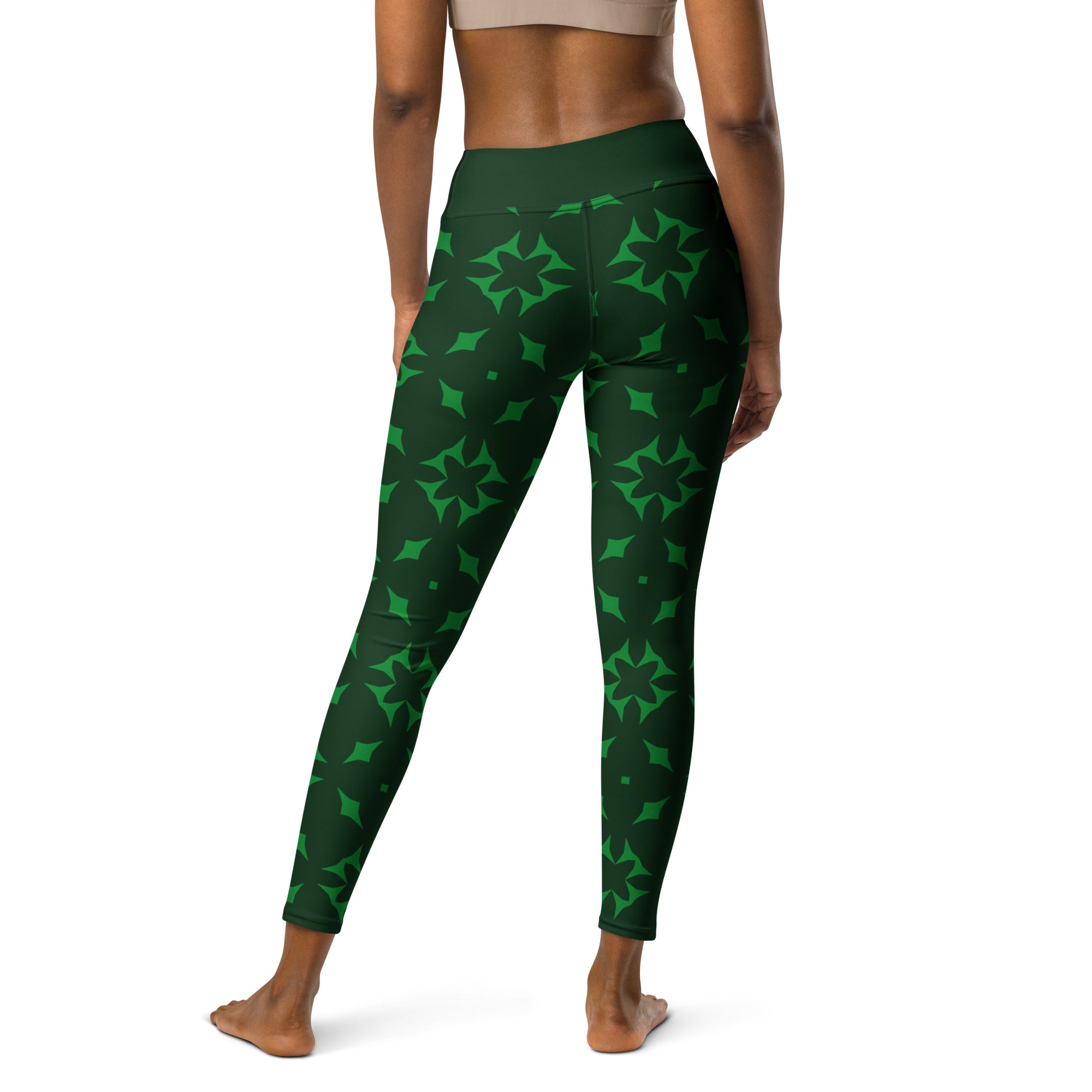 Stylish and comfortable Blossom Burst Leggings for yoga and fitness enthusiasts.
