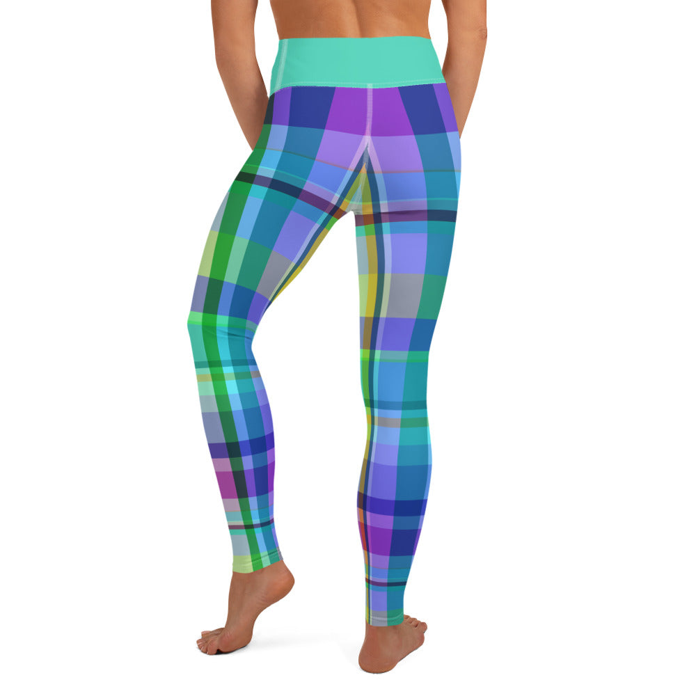 Bring a splash of color to the mat with these Vibrant Watercolor Strokes Leggings, inspiring creativity in your flow.