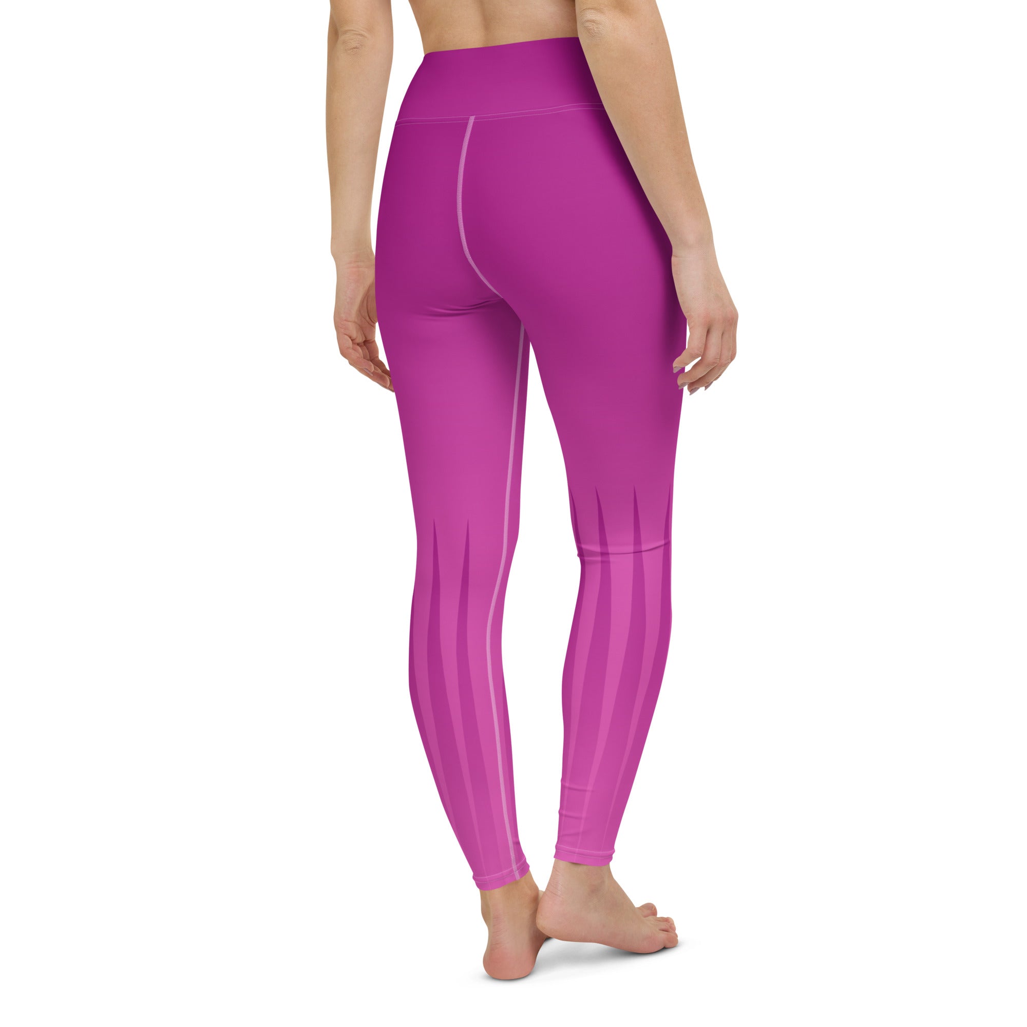Bring the ocean's tranquility to the mat with these Coral Reef inspired yoga leggings, designed for comfort and style.