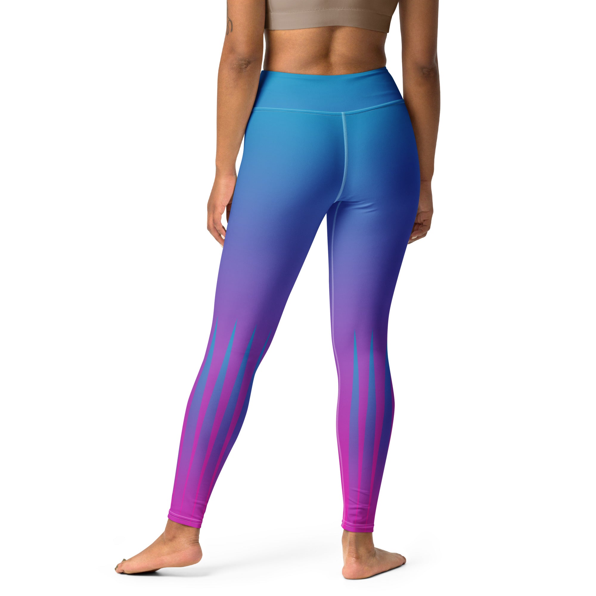 Bring the universe to your yoga session with leggings inspired by the beauty of the celestial sky.