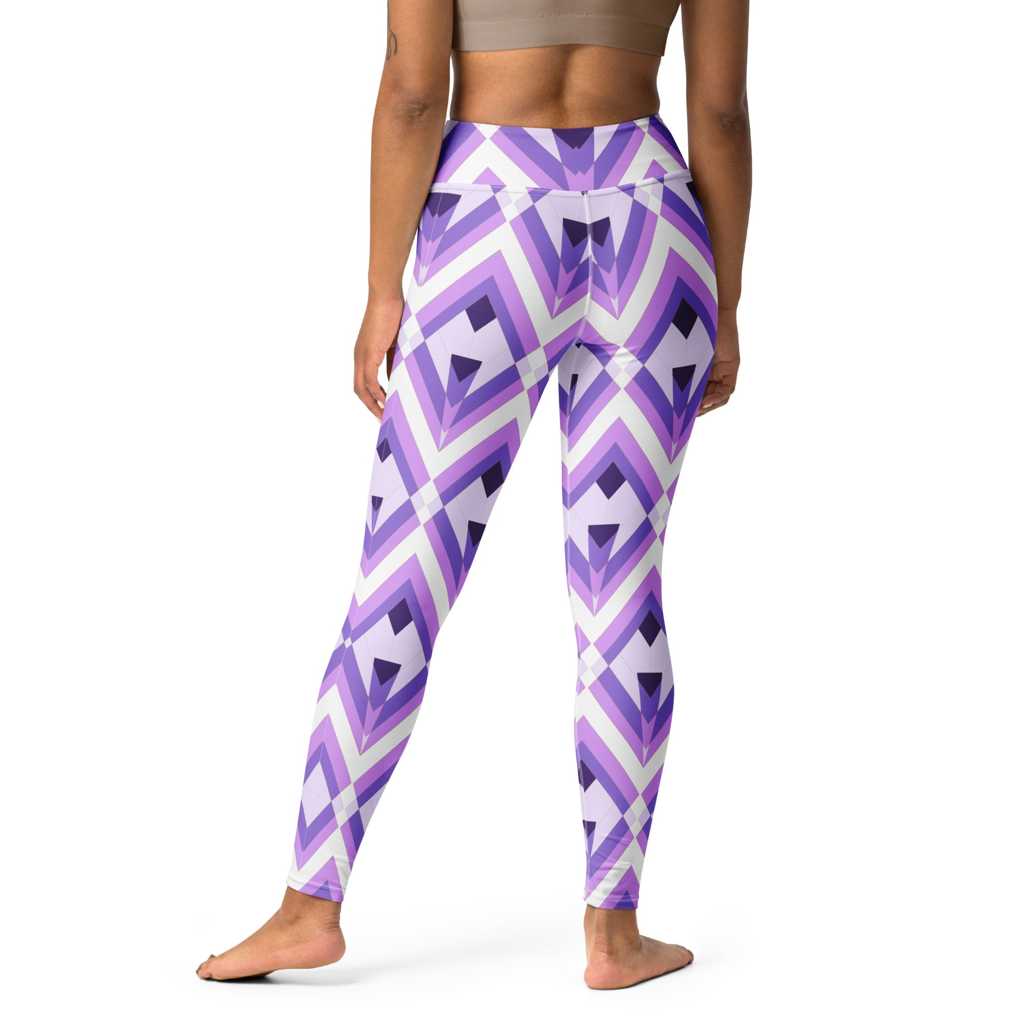 Elegance Flow Yoga Leggings styled with a fitness outfit.
