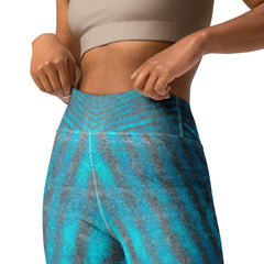 Soothing Light Blue Yoga Leggings to elevate your workout wardrobe
