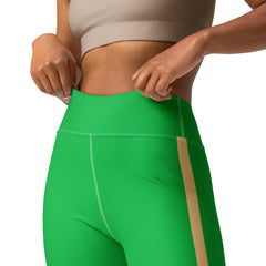 Lime Twist Yoga Legging