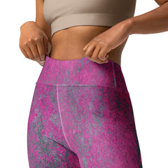 Rustic Patchwork Yoga Leggings