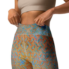 Organic Odyssey Texture Yoga Leggings