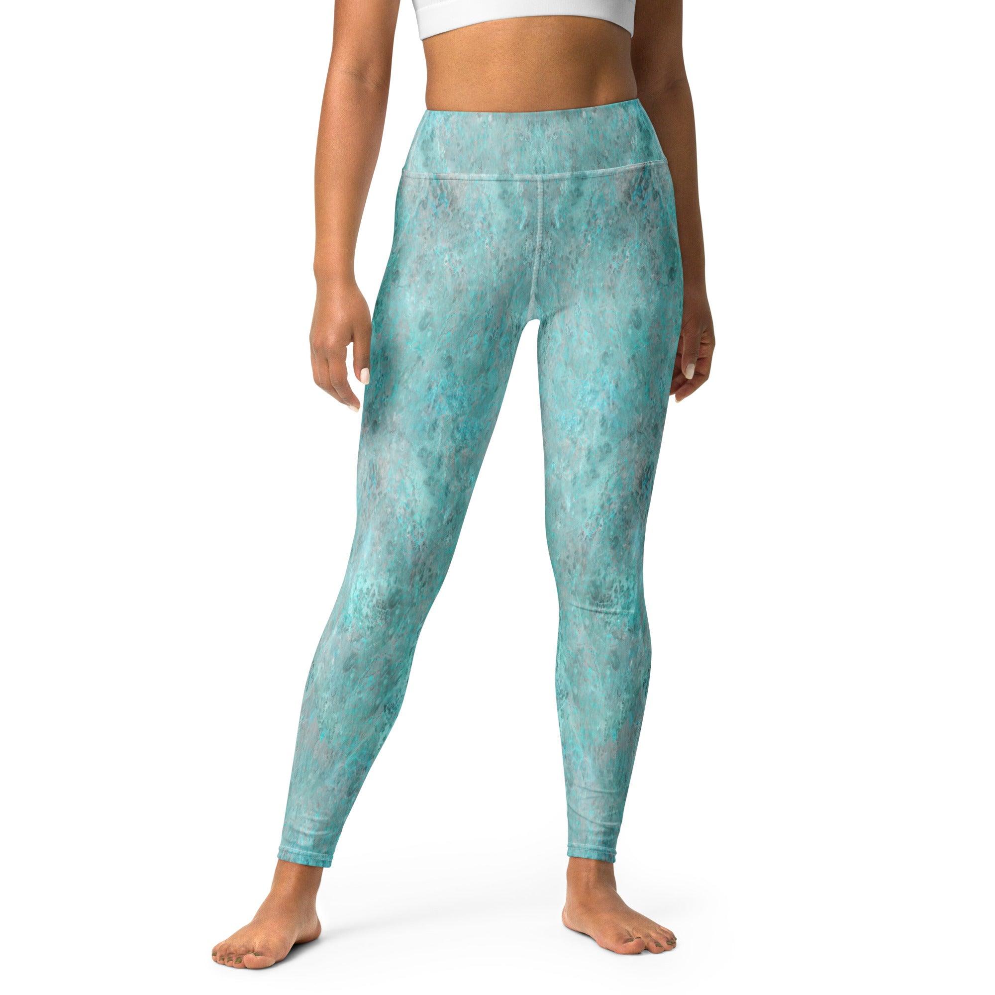 Alpine Reflections Yoga Leggings - Beyond T-shirts