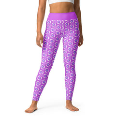 Honeyed Hexagon Yoga Leggings