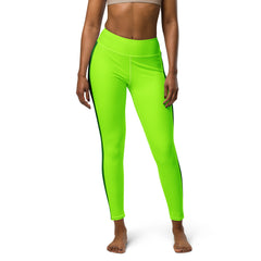 Neon Splash Yoga Legging