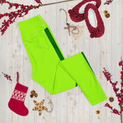 Neon Splash Yoga Legging