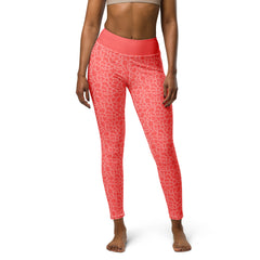 Zebra Stride Yoga Leggings